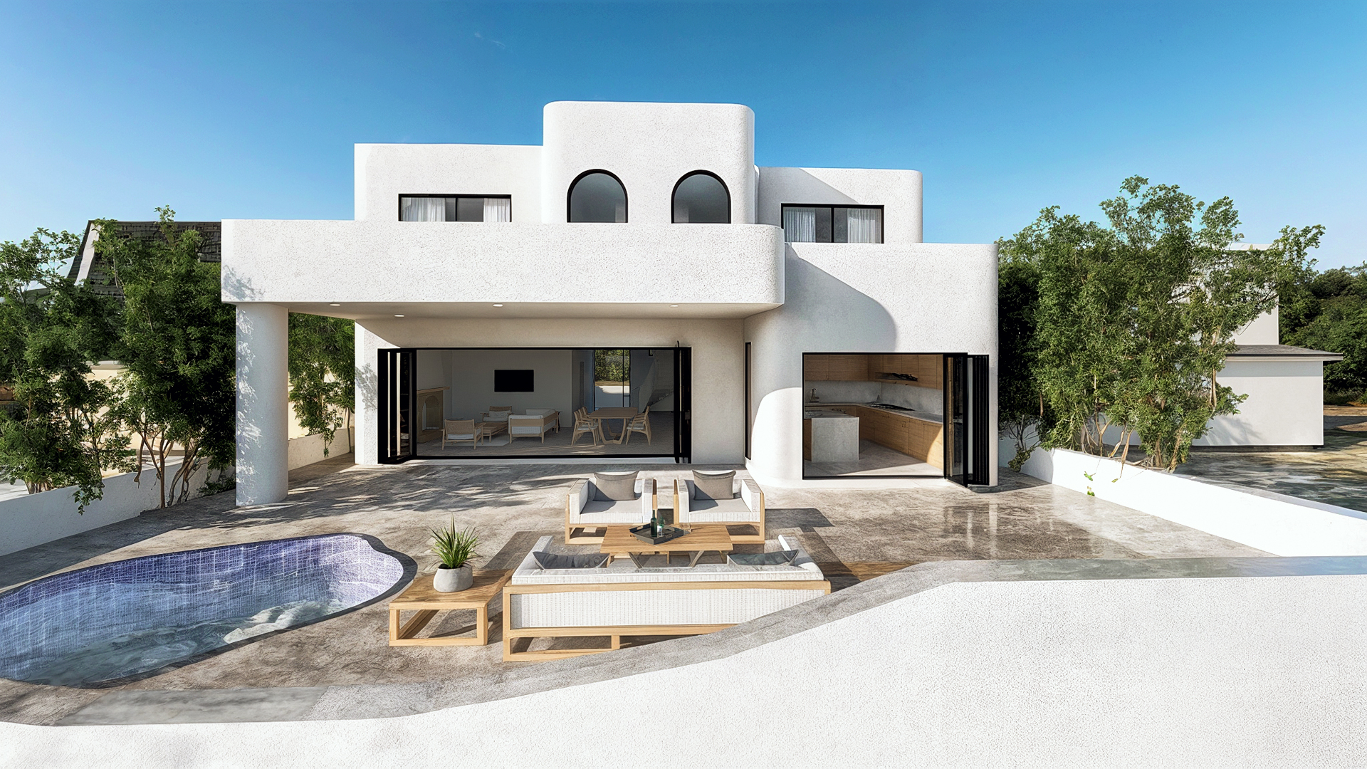 Material intersection.